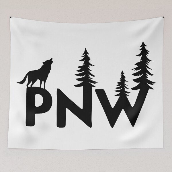 Aperçu de l'œuvre PNW Wolf créée et vendue par Melanie Peterson.