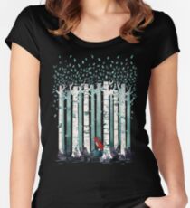 The Birches Women's Fitted Scoop T-Shirt