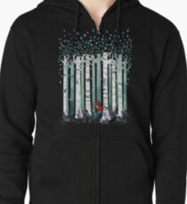 The Birches Zipped Hoodie