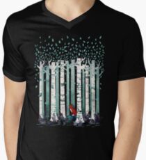 The Birches Men's V-Neck T-Shirt