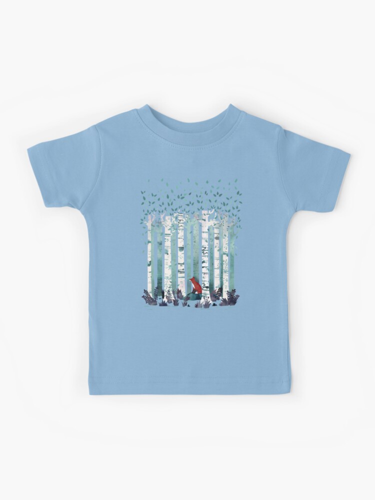 Thumbnail 1 of 2, Kids T-Shirt, The Birches designed and sold by littleclyde.