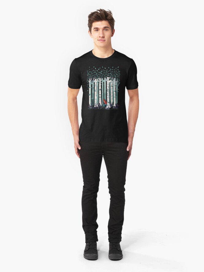 Alternative Ansicht von Die Birken Slim Fit T-Shirt