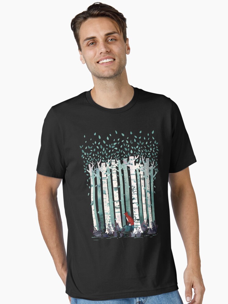 Thumbnail 1 of 7, Essential T-Shirt, The Birches designed and sold by littleclyde.