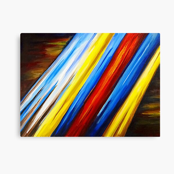 Prismatic Rays Canvas Print
