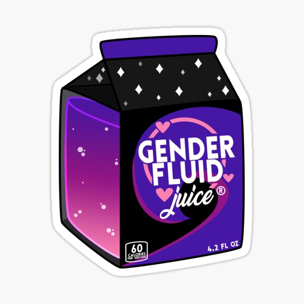 Gender Fluid Pride Stickers and Decal Sheets | LookHUMAN