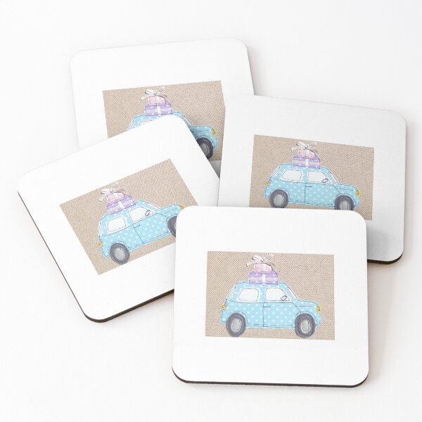 Item preview, Machine Embroidered Birthday Car  designed and sold by Leatextileart.