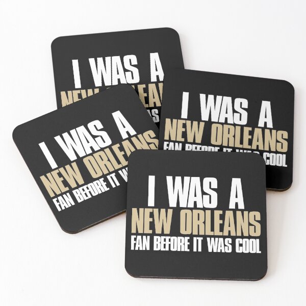 Item preview, I was a New Orleans Fan before it was cool Sports Fan designed and sold by elhefe.