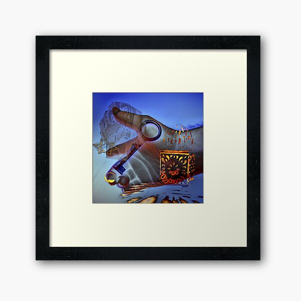 The invitation Framed Art Print