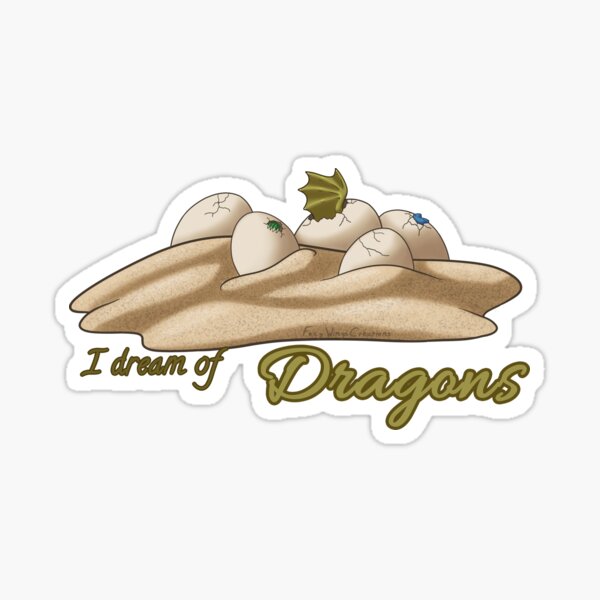 Artikel-Vorschau von Ich träume von Drachen, designt und verkauft von FoxyWings.