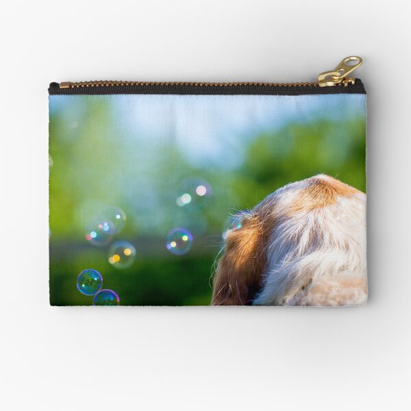 Who let the Bubbles out Zipper Pouch