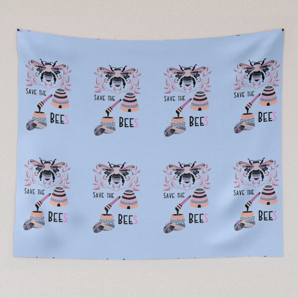 Item preview, Save the bees  designed and sold by Lyndseyteeson.