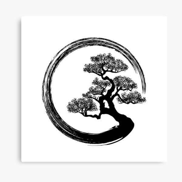 Bonsai tree in a 3D shape  Tattoogridnet