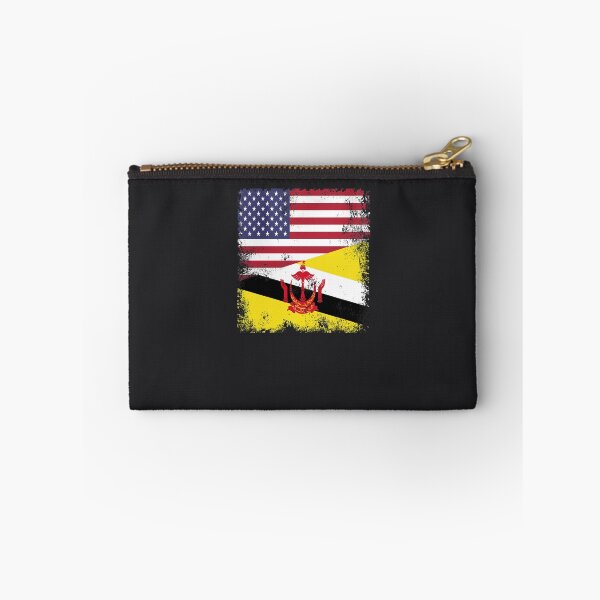 Item preview, Half Bruneian Flag Design | Vintage Brunei USA Gift designed and sold by melsens.