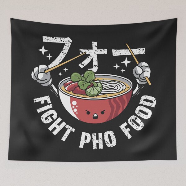 Item preview, Fight Pho Food  designed and sold by spacedowl.