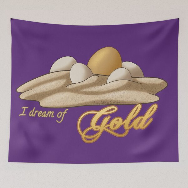 Item preview, I Dream of Gold Dragons designed and sold by FoxyWings.
