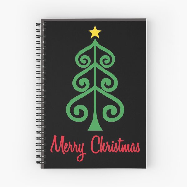 Item preview, Koru Christmas Tree - black designed and sold by debbiedoodarday.
