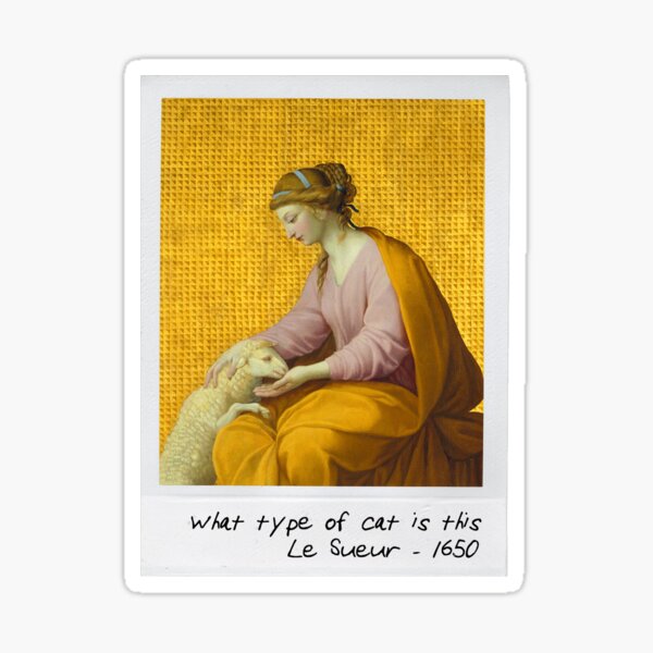 Vista previa del artículo con la obra «le sueur - que tipo de gato», diseñado y vendido por pripple.