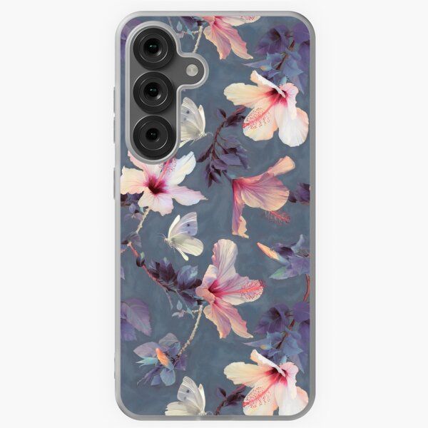 Item preview, Butterflies and Hibiscus Flowers - a painted pattern designed and sold by micklyn.