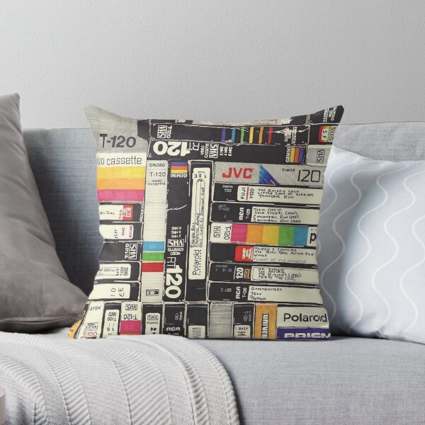 VHS Throw Pillow