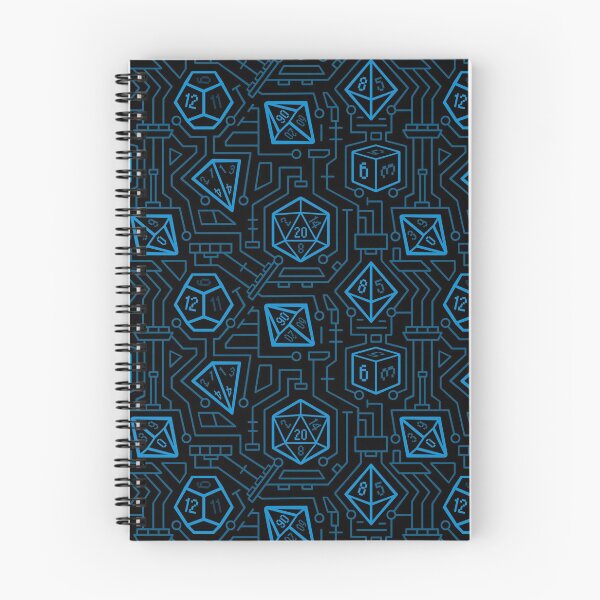 Item preview, Tech D20 Pattern [Blue] designed and sold by MaratusFunk.