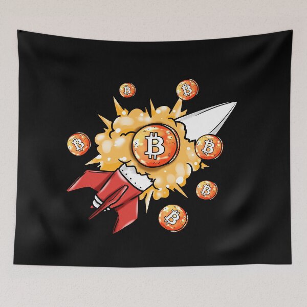 Item preview, bitcoin rocket to the Moon Bubble Explosion Miner designed and sold by Moonpie90.