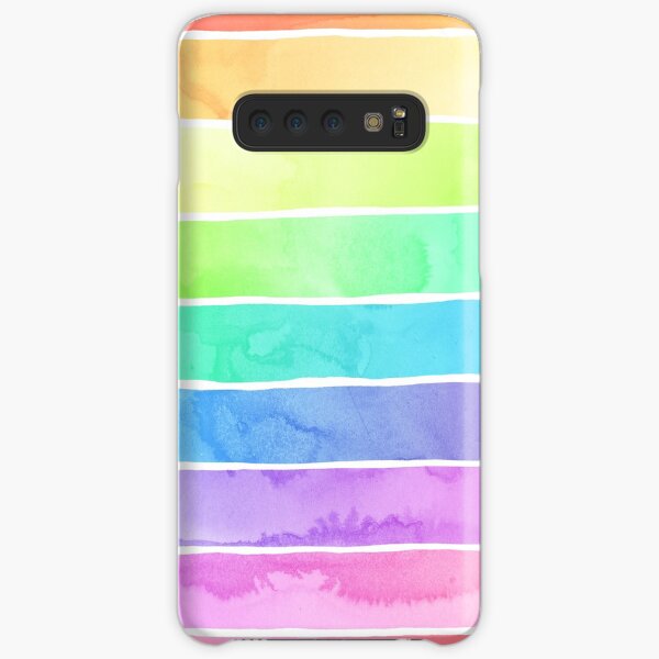 Summer Sorbet Rainbow Stripes Samsung Galaxy Snap Case