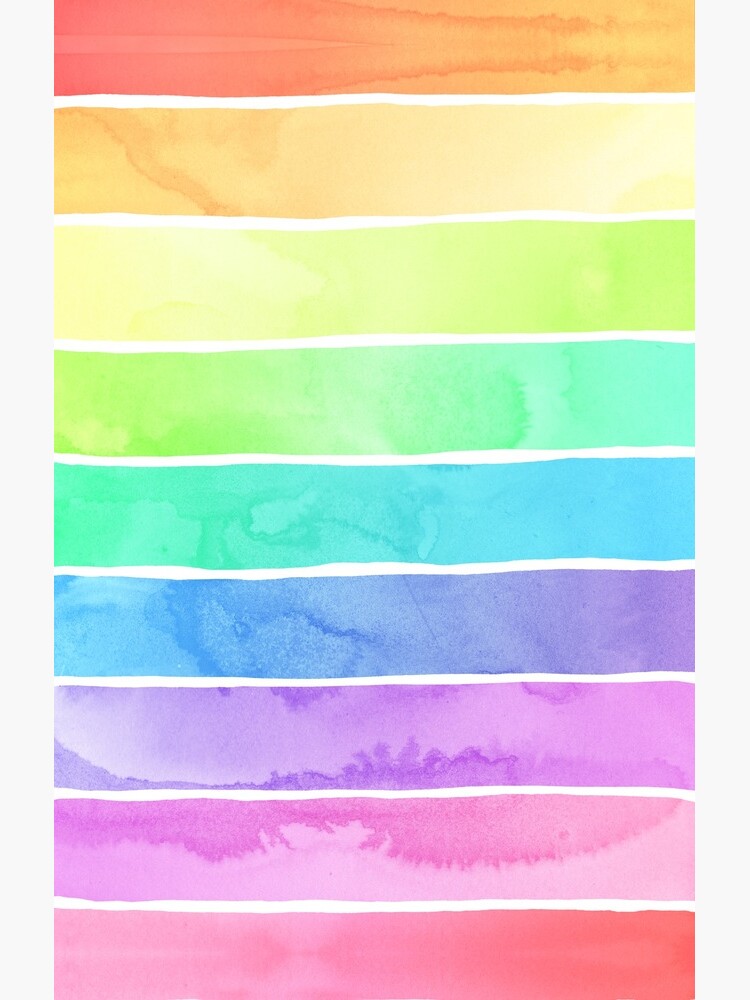 Summer Sorbet Rainbow Stripes by micklyn
