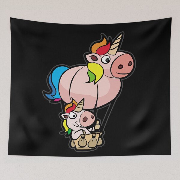 Item preview, UNICORN HOT AIR BALOON designed and sold by Moonpie90.