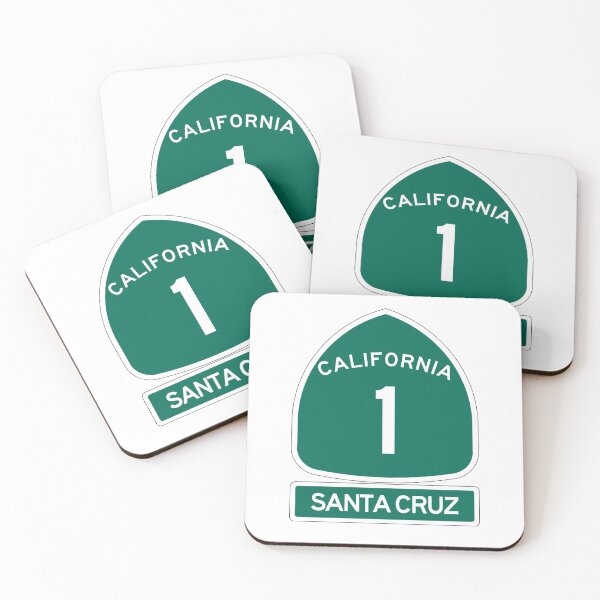Item preview, CA Highway 1 - Santa Cruz  designed and sold by NewNomads.