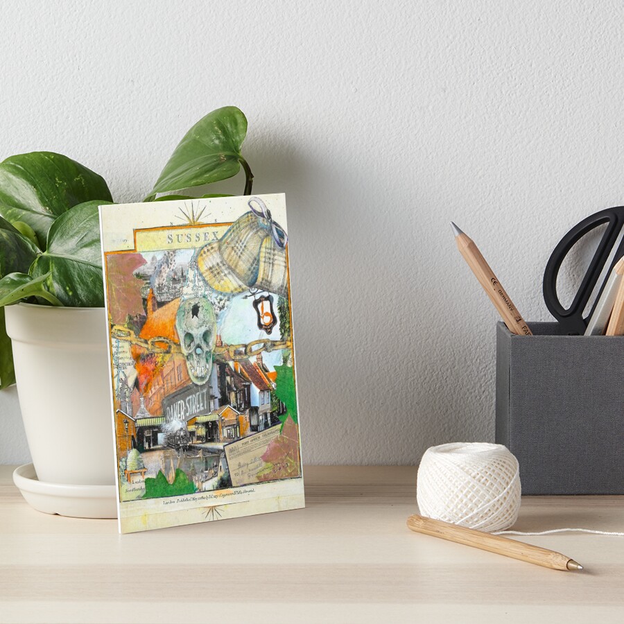 Item preview, Art Board Print designed and sold by mxpublishing.