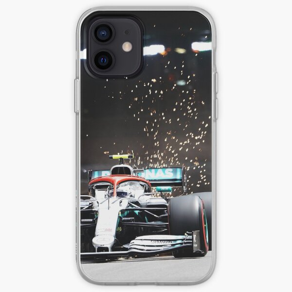 Valtteri Bottas in the Mercedes in Monaco iPhone Soft Case