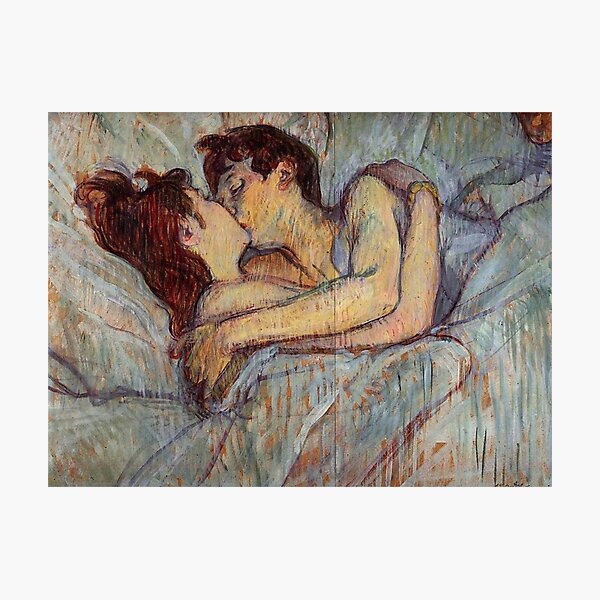 Item preview, In bed the kiss designed and sold by PowBowie.
