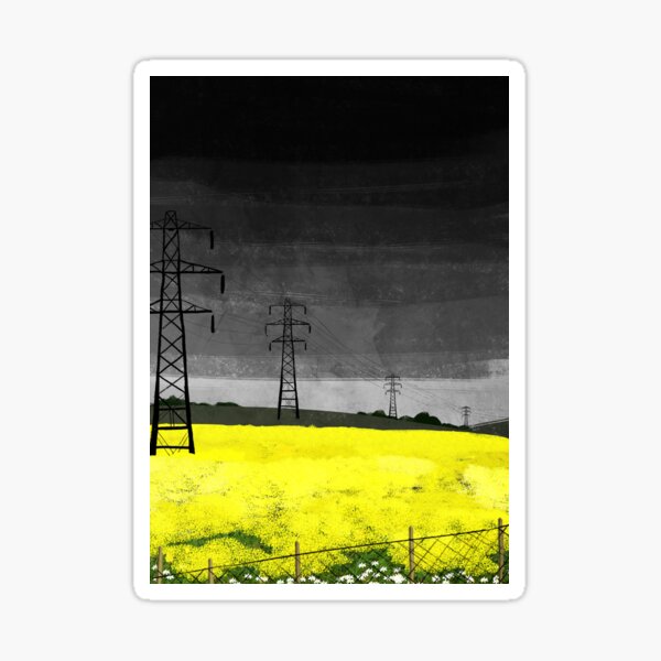 Item preview, Yellow Field designed and sold by katherineblower.