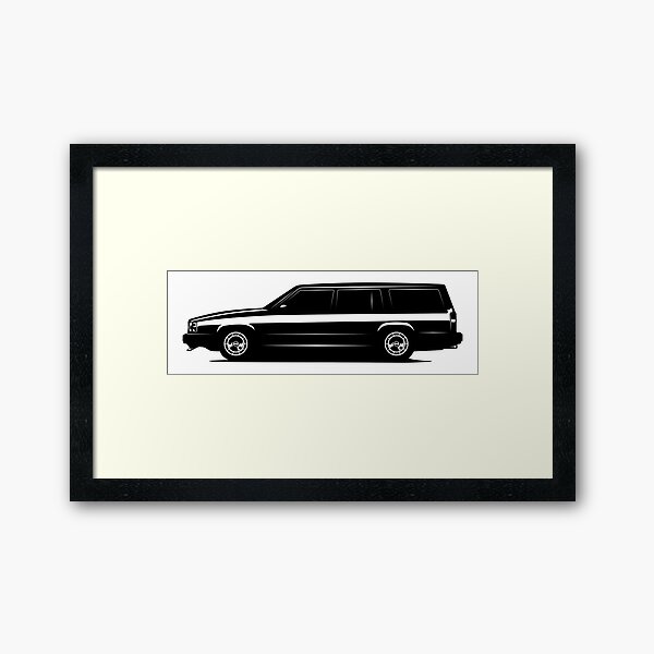 Item preview, 740 Series Wagon Side designed and sold by ILLUSTRIOUSEUROS.