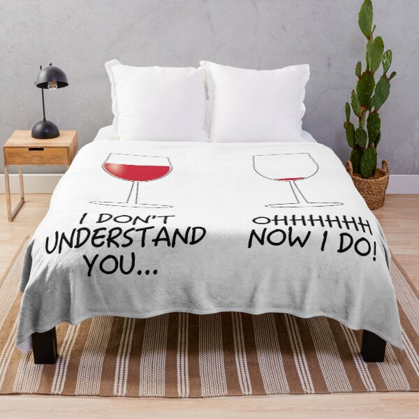 Item preview, When you want start to understand something, just drink wine... designed and sold by VacationTees.