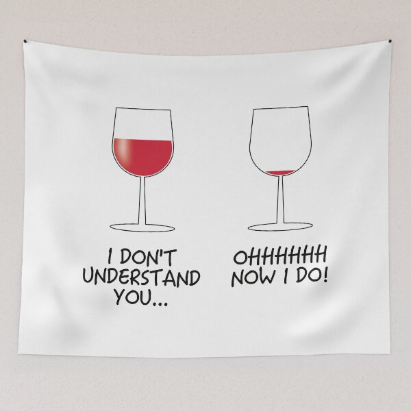Item preview, When you want start to understand something, just drink wine... designed and sold by VacationTees.