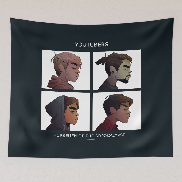 Item preview, horsemen of the adpocalypse designed and sold by sokoprints.