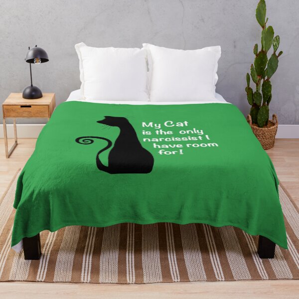 Item preview, My Cat is the only narcissist I have room for! designed and sold by azule1.