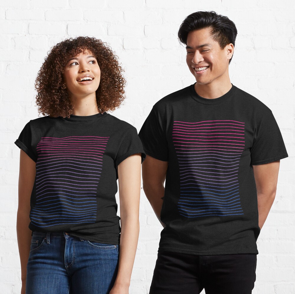 Orgullo bisexual Camiseta clásica
