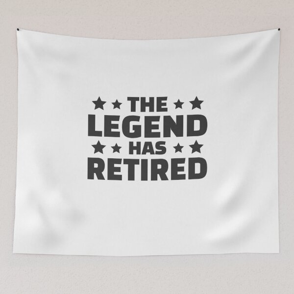 Item preview, The Legend Retired Pension Retired Retired designed and sold by Team150Designz.