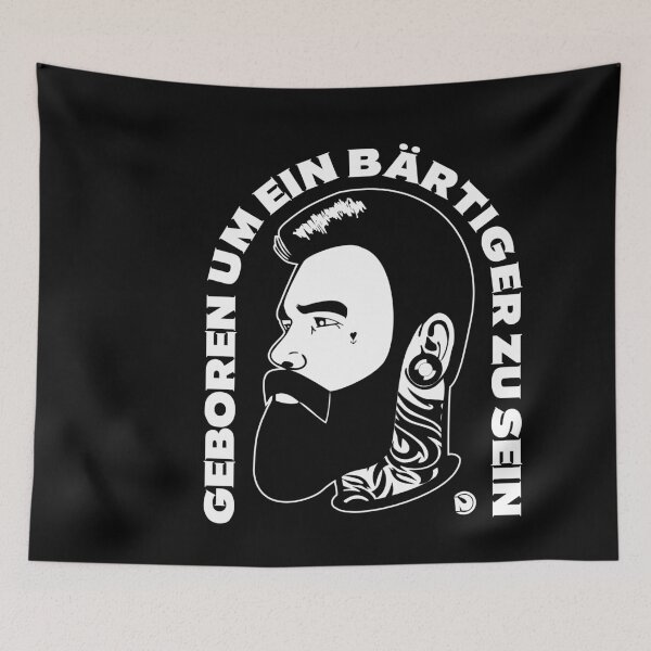 Item preview, geboren um ein Bärtiger zu sein  designed and sold by netrok.