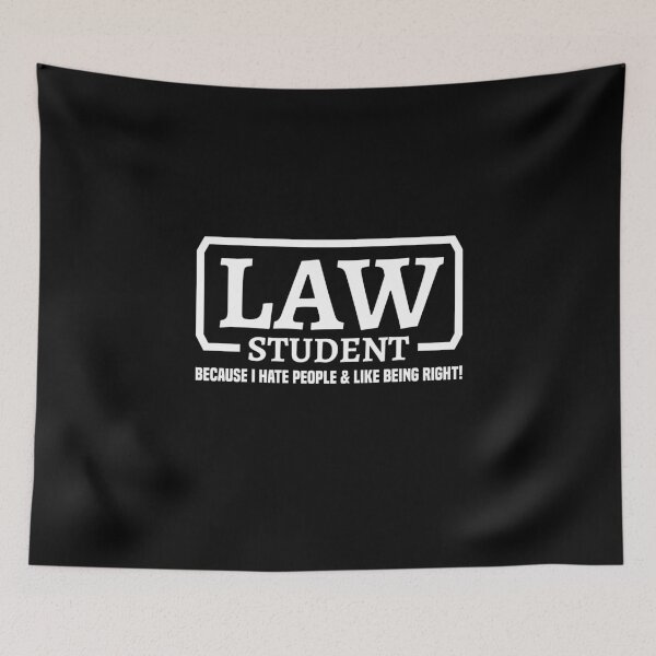 Item preview, Law Student Lawyer Judge Law Study Misanthropist designed and sold by Team150Designz.