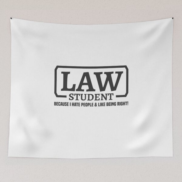 Item preview, Law Student Lawyer Judge Law Study Misanthropist designed and sold by Team150Designz.