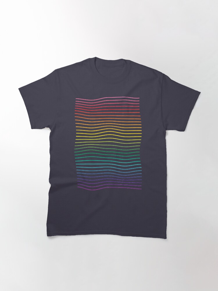 Alternate view of Rainbow Flag (1978) - Gay Rights Classic T-Shirt
