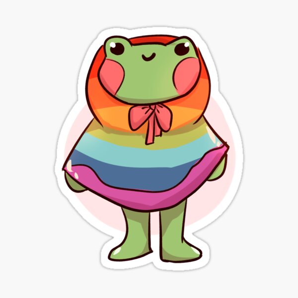 Aperçu de l'œuvre Froggo a déclaré les droits des homosexuels! créée et vendue par Nicoryio.