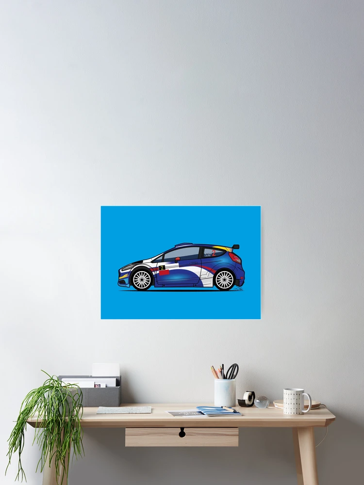Thumbnail 2 of 3, Poster, Fiesta R5 designed and sold by ICRDesigns.