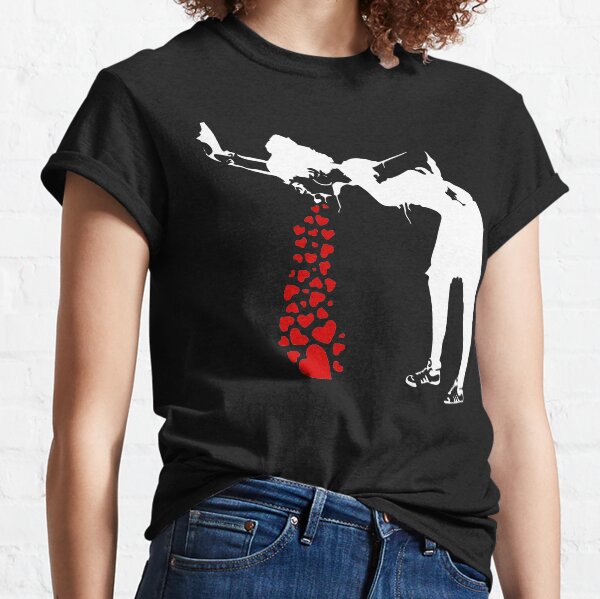 Lovesick - Banksy, Streetart Street Art, Grafitti, Artwork, Design For Men, Women, Kids Classic T-Shirt