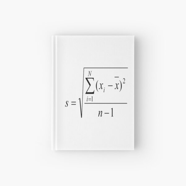 Sample Standard Deviation #Sample #Standard #Deviation #SampleStandardDeviation #StandardDeviation #Statistics #Mathematics #analysis #interpretation #presentation #data #scientific #industrial Hardcover Journal