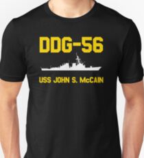 Camiseta ajustada USS John S. McCain