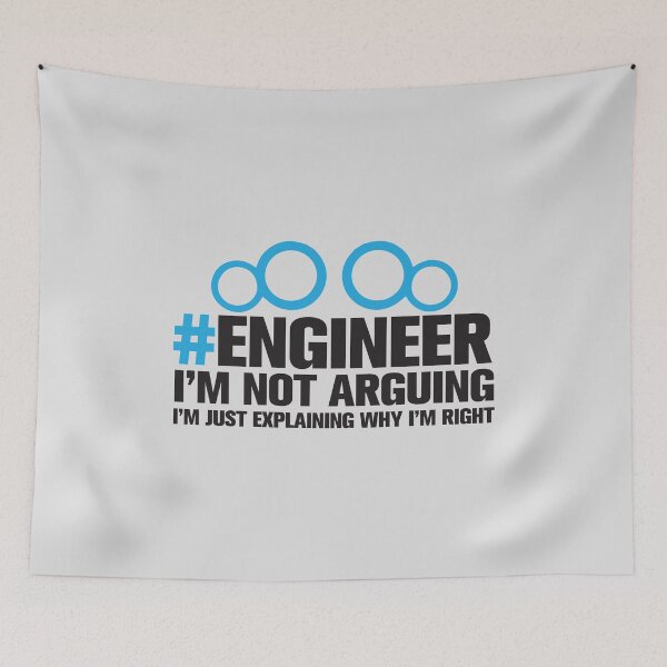 Item preview, Engineer I'm Not Arguing Funny Engineering Grad designed and sold by Mikeyy109.